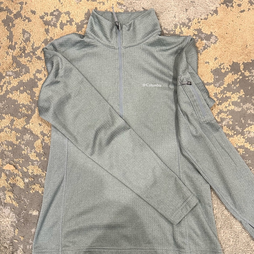 Columbia Quarter Zip Waffle Pullover